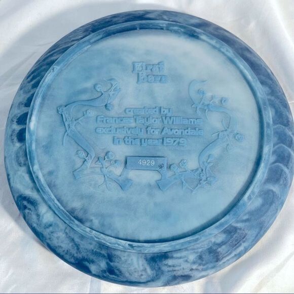 Vintage 1979 “First Born” Avondale Ltd Edition Frances Taylor Williams‎ Plate - Picture 6 of 7